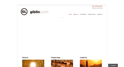 Desktop Screenshot of giblinlaw.com